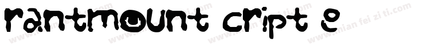 Grantmount Script Re字体转换